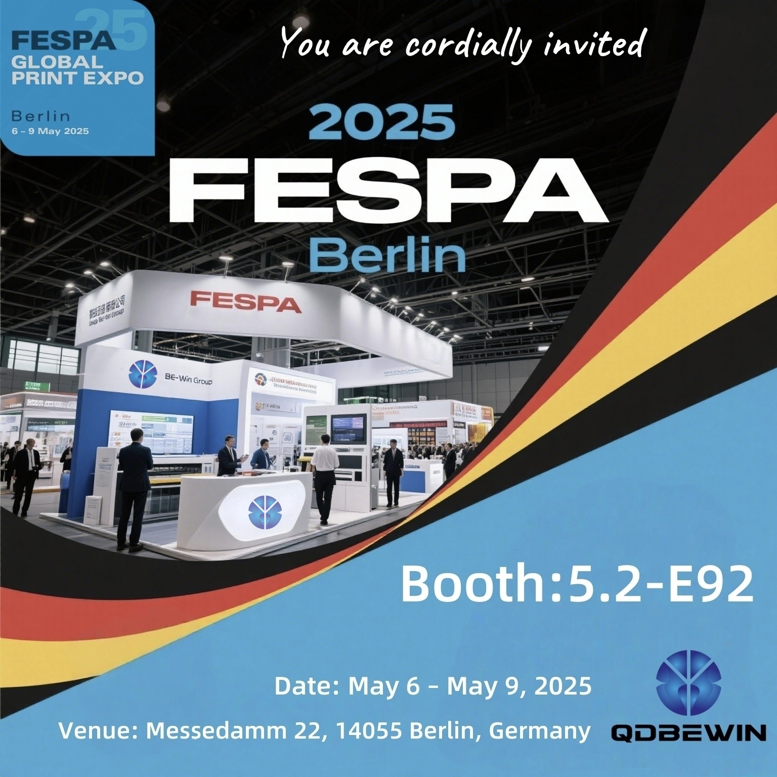Qingdao se lahko predstavi na FEPA 2025 Berlin-Booth 5.2-E92