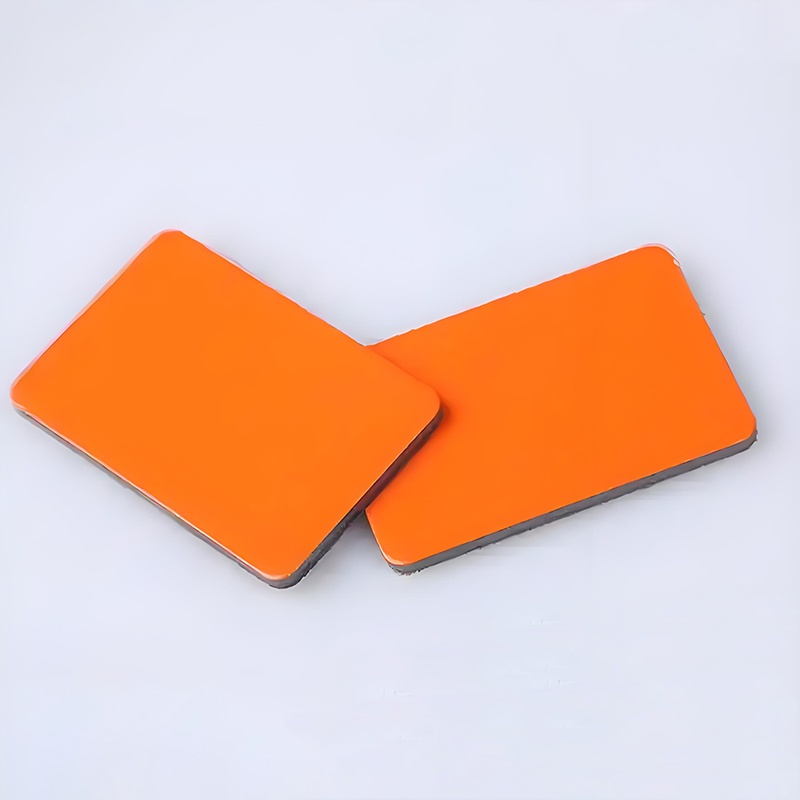 Oranžna aluminijasta kompozitna plošča